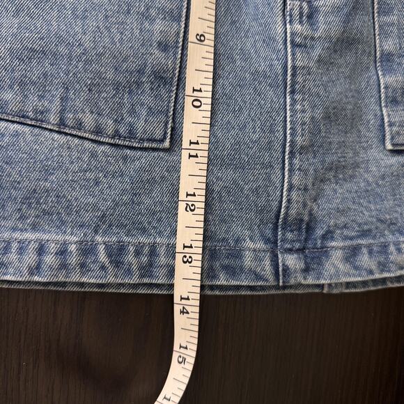 Show Me Your Mumu Skirt Womens Small Shania Rhinestone Denim Mini Festival Boho - Picture 8 of 9